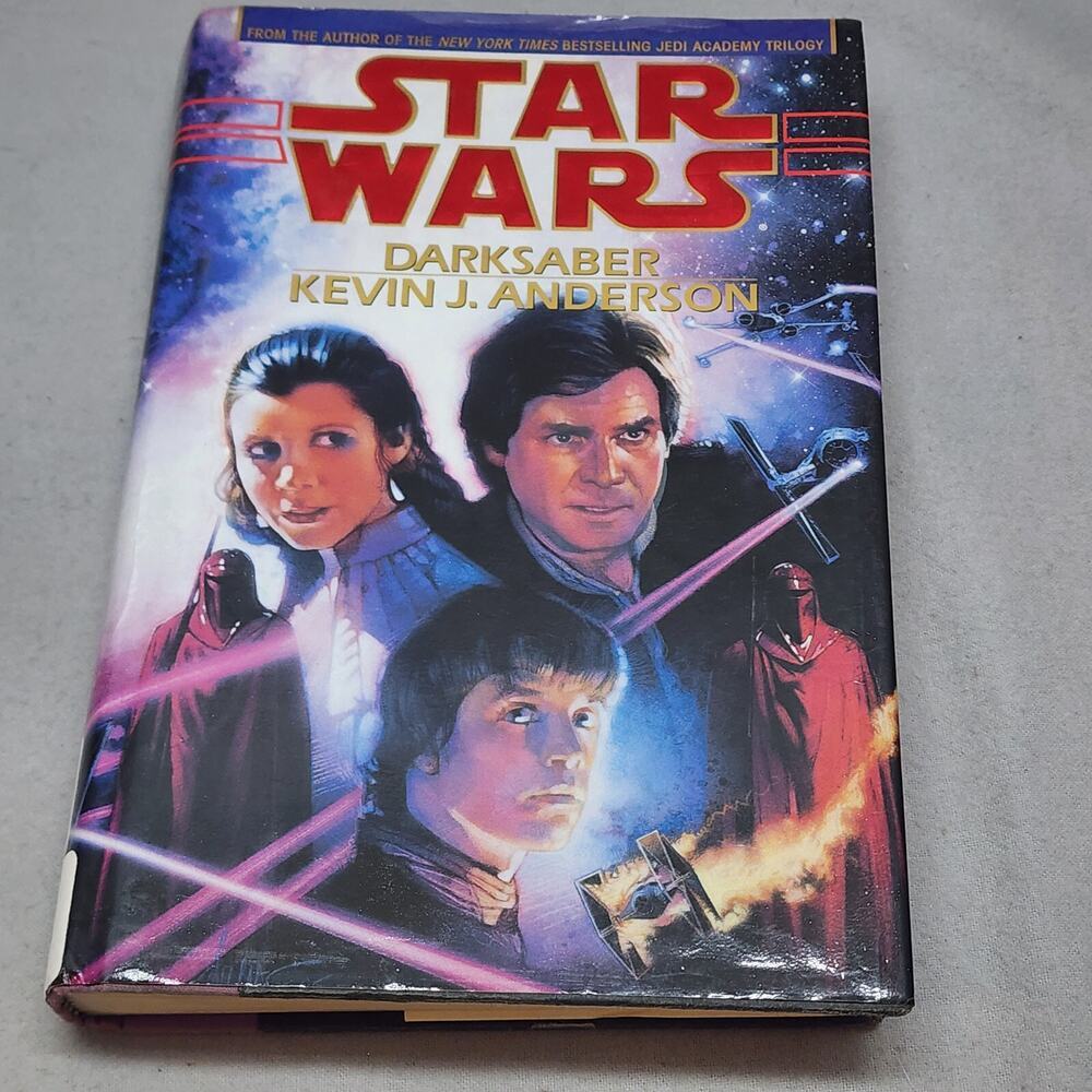 Star Wars Dark Saber Hard Cover, Kevin J Anderson, 1995‎